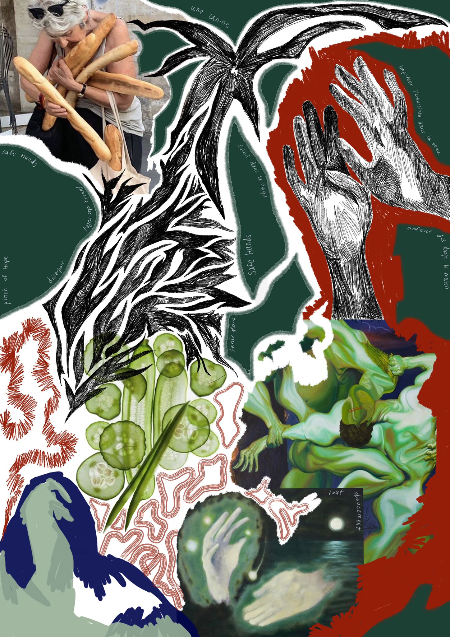 Soin energetique drawing 2
