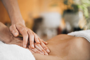 Ayurveda Stomach Massage
