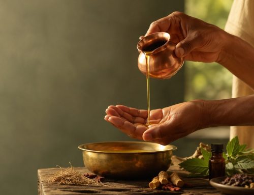 Choisir l&rsquo;huile ayurvédique : le geste du praticien — Aaanandha